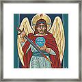 Maya's Archangel Michael 278 Framed Print