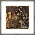 Mckee Ranch Petroglyphs Framed Print