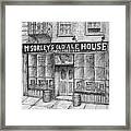 Mcsorleys Ale House Framed Print