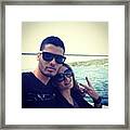 Me& Ma Friend @tuencanto Relaxing Time Framed Print