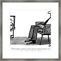 Meaningless Statistics Were Up One-point-five Per Framed Print