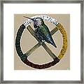 Medicine Wheel Framed Print