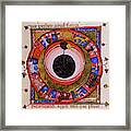 Medieval Zodiac Artwork Showing The 12 Star Signs Framed Print