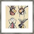 Meet The Beetles Framed Print