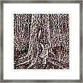 Meeting In The Forest Framed Print