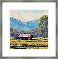 Megalong Valley Shed Framed Print