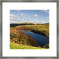 Meldon Reservoir On Dartmoor Framed Print