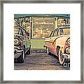 Mel's Drive-in Framed Print Mel's Drive-in Framed Print