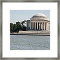 Memorial By The Water Framed Print