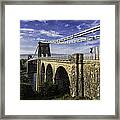 Menai Bridge Wales Framed Print