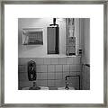 Mens Room Framed Print