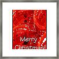 Merry Christmas Red 5607 Framed Print