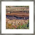 Mesa Verde Cliff Dwelling Framed Print