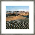 Mesquite Dunes Framed Print
