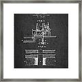 Method Of Drilling Wells Patent From 1906 - Dark Framed Print