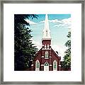 Methodist Church Framed Print