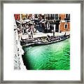 #mgmarts #venice #italy #europe #canal Framed Print