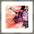 Michael Jackson-billie Jean Framed Print