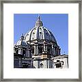 Michelangelos Dome Framed Print