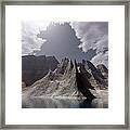 Mid Day At The Point Framed Print
