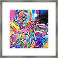 Miles Davis Bebop Framed Print