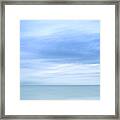 Milford Blue Framed Print