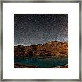 Milky Way Dreams At Columbine Lake Framed Print