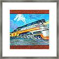 Milwaukee Road Streamliner Framed Print