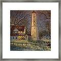 Milwaukee's North Point Lighthouse Framed Print