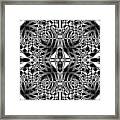 B W Sq 10 Framed Print