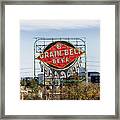 Minneapolis Brew Framed Print