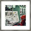 Minuteman Missile Control Room Framed Print