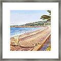 Mission Beach San Diego Framed Print