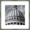 Mississippi State Capitol Viii Framed Print