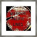 Missouri Pacific Lines Framed Print