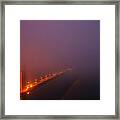 San Francisco - Misty Golden Gate Framed Print
