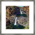 Mitchell Falls Mitchell Plateau Framed Print