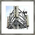 Mobile Phone Antennas Framed Print