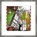 Mod Cards - It's Christmastime In The City Iv - Merry Christmas Framed Print
