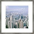 Modern Hong Kong Framed Print