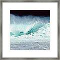 Molokai Surf Framed Print