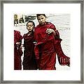 Monastery Leave Framed Print