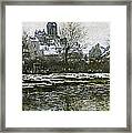 Monet, Claude 1840-1926. The Church Framed Print
