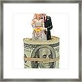 Money And Happiness Framed Print