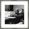 Monkey Business Framed Print