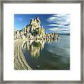 Mono Lake Shoreline Rock Framed Print