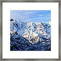 Mont Blanc View Framed Print