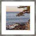 Monterey Bay Framed Print
