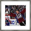 Montreal Canadiens V Colorado Avalanche Framed Print