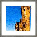 Monument To The Legendary William Wallace Framed Print